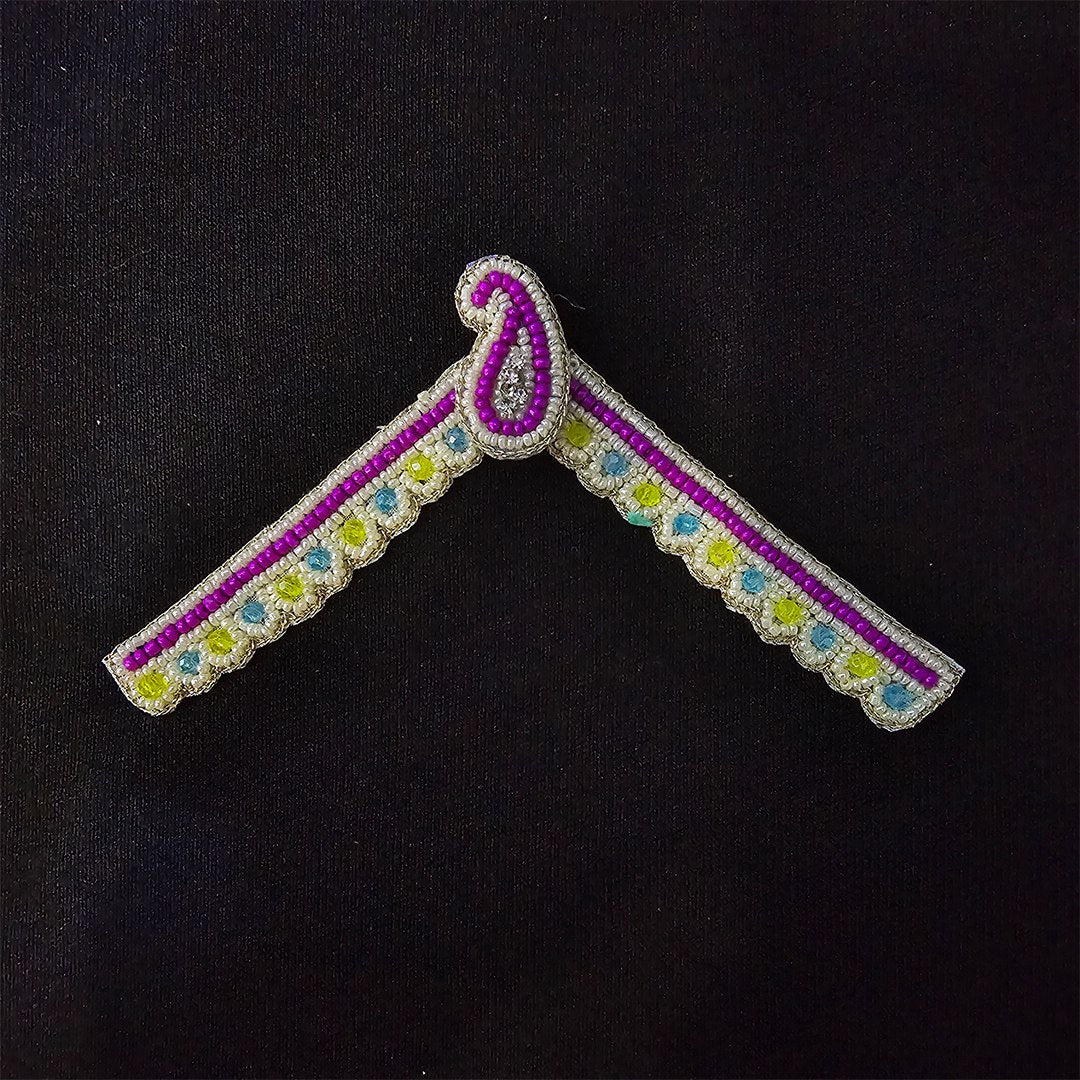 Multicolour Stone Mathapatti Earrings