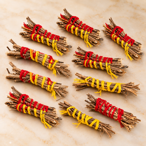 Tulsi Wood Sticks for Puja & Havan