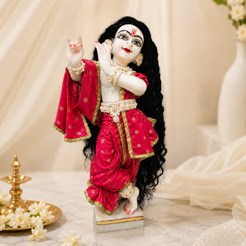 Radha Rani Saree with Matching Blouse