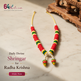Red Green Yellow white Mini Flower Garlands