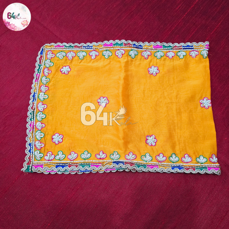 Mata Rani Yellow Poshak