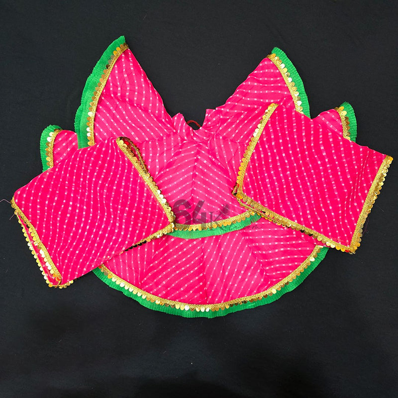 Laddu Gopal Pink Poshak
