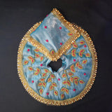 Heavy Hand Embroidery Laddu Gopal ji Sea Blue Poshak