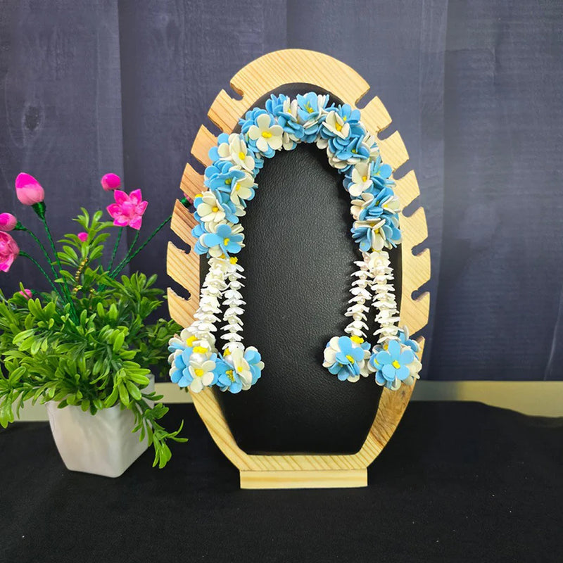 Sky-Blue Handmade Chandrika