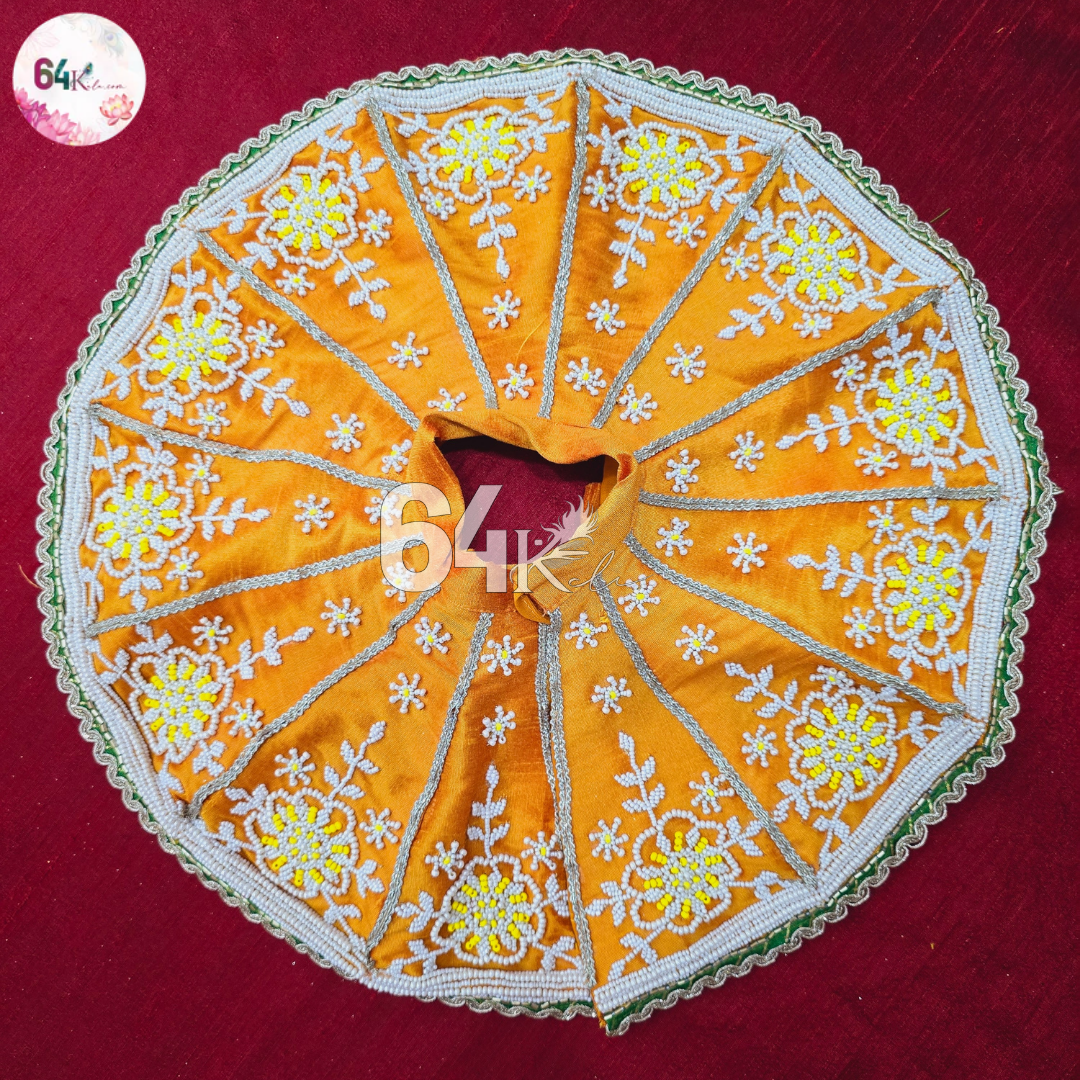 Mata Rani Yellow Poshak