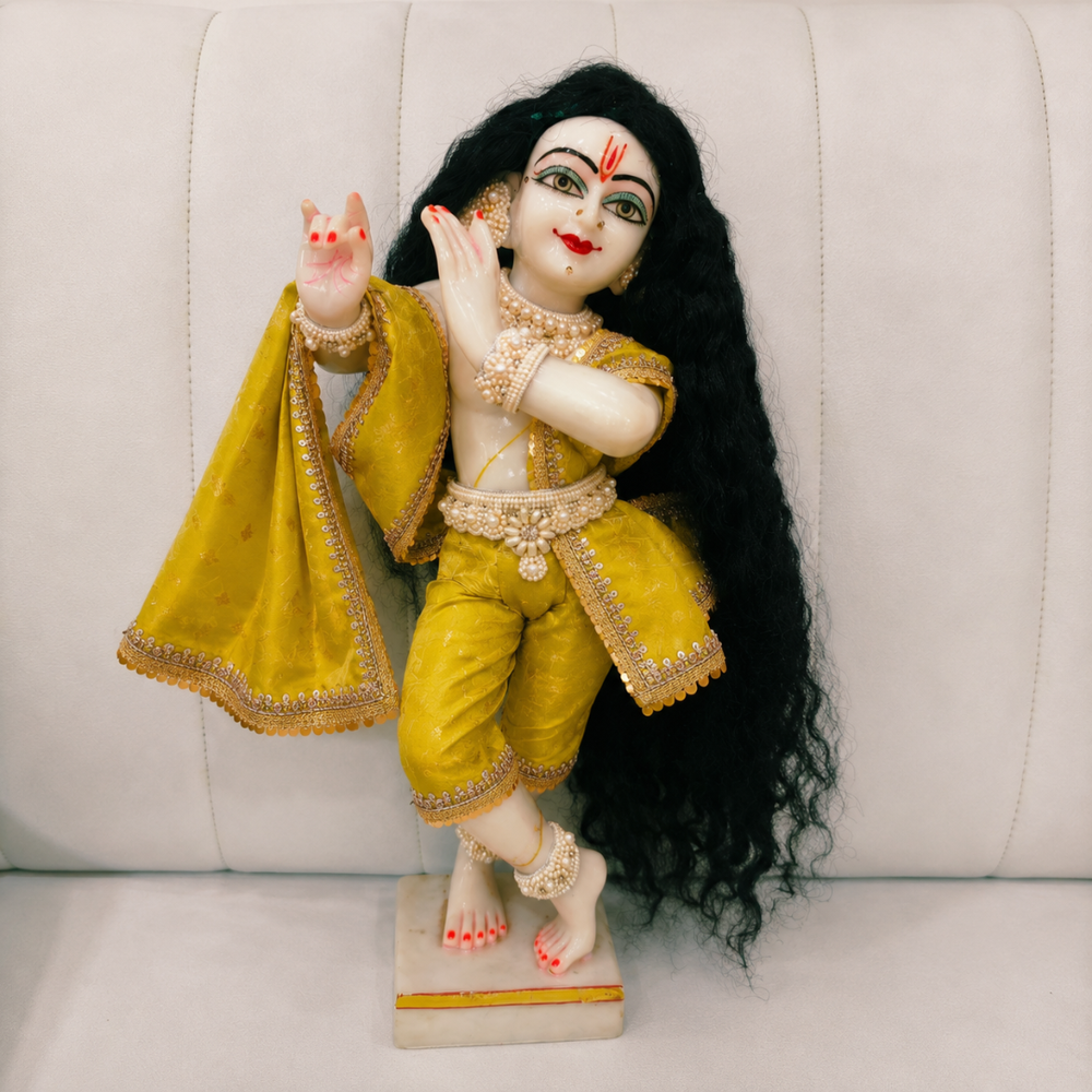 Festive Lime Green Radha Rani Saree