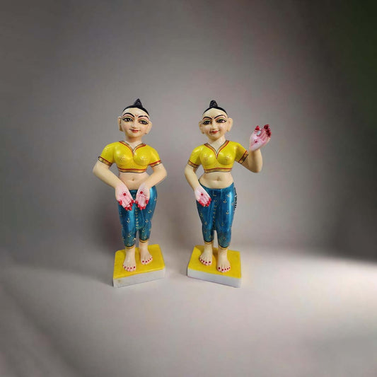 Marble Lalita ji  & Vishakaha ji Pair