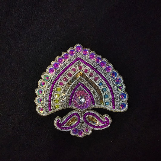 Multicolour Stone Thakurji Tipara