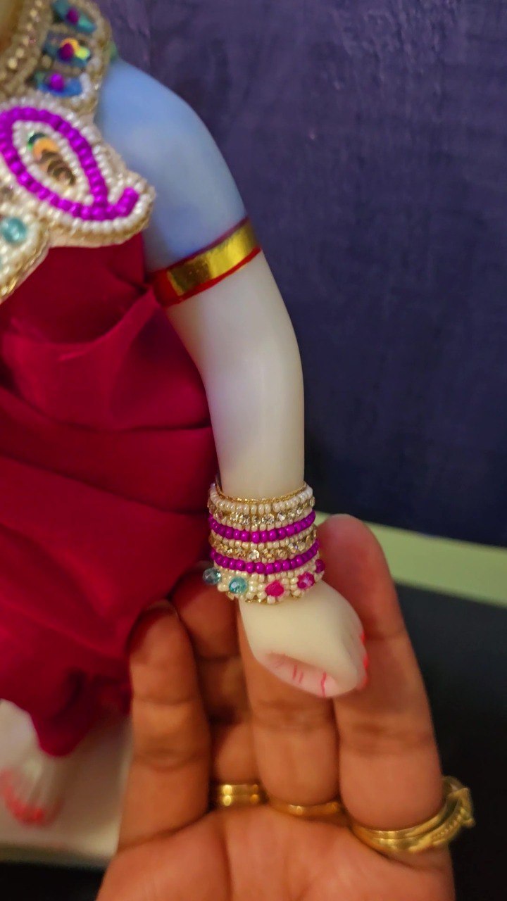 Multicolour Stone Kangan Pair