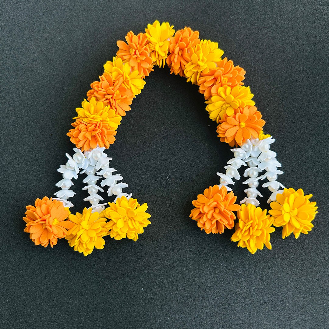 Yellow Orange Chandrika Garlands