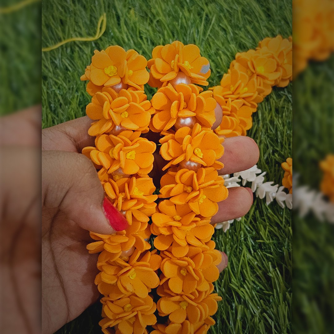 Orange Flower Garlands