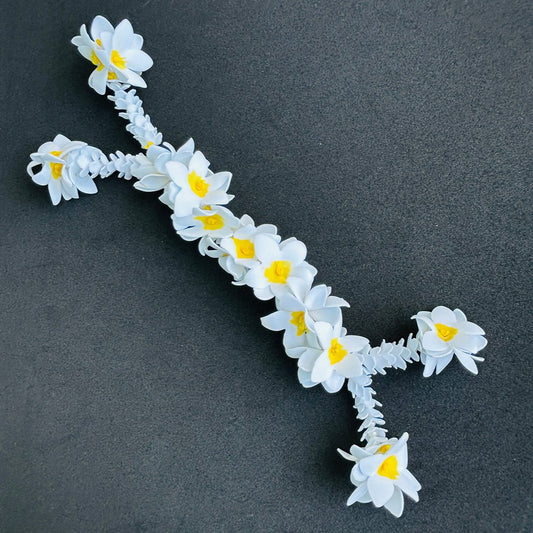 White  Chandrika Garlands