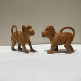Pure Sandalwood Monkey Set