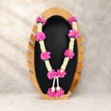 Dark Pink & White Flower Garland