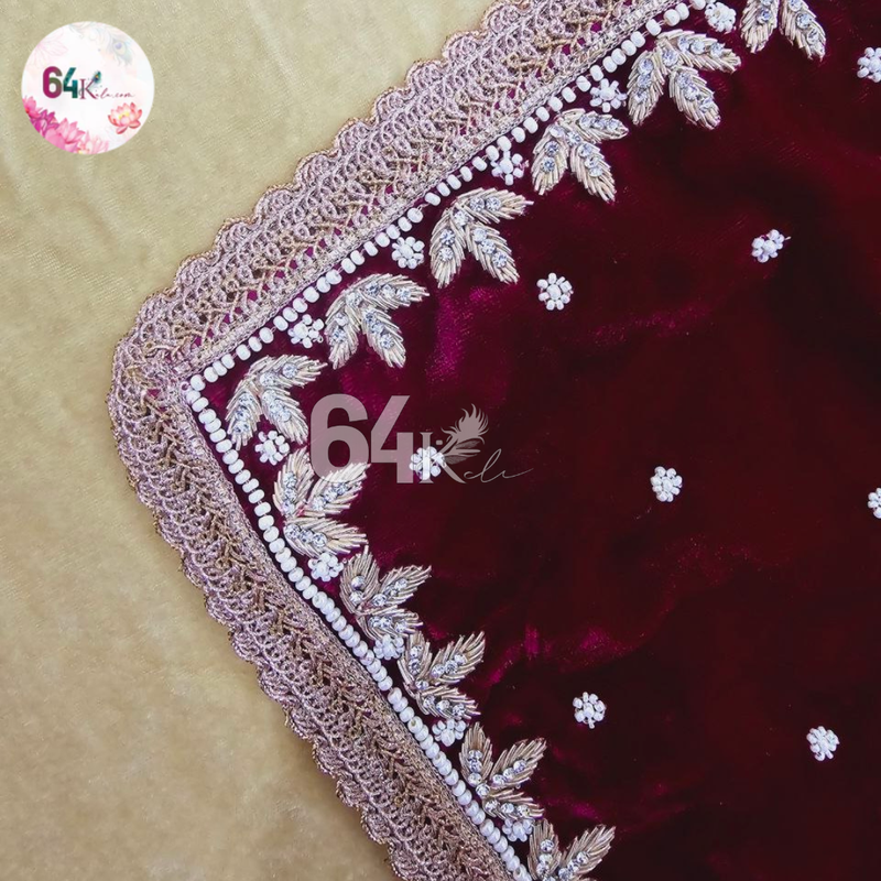 Mata Rani Premium Velvet Poshak