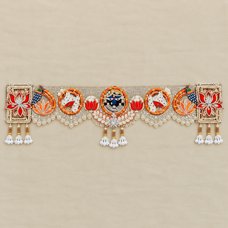 Shrinathji Cow & Lotus Toran – 40 Inch