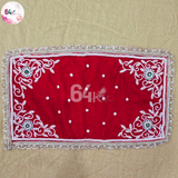 Red Velvet Shawl