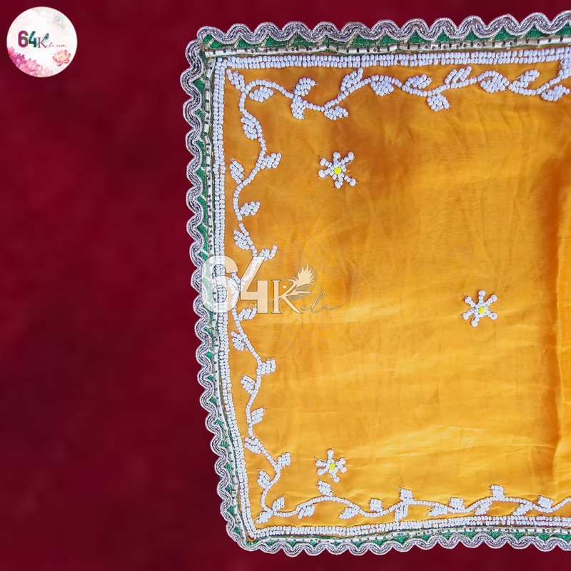 Mata Rani Yellow Poshak