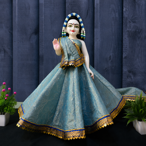 Blue White Chandrika