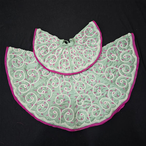 Heavy Hand Embroidered Fresh & Wild Poshak for Thakur Ji & Radha Rani