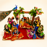 Vrindavan Style Radha krishna Jhulan Leela