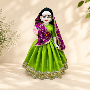 Light Green Thakur ji or Radha Rani Poshak
