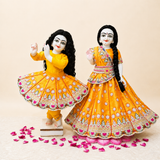 Poshak Set for Radha Rani & Thakur Ji
