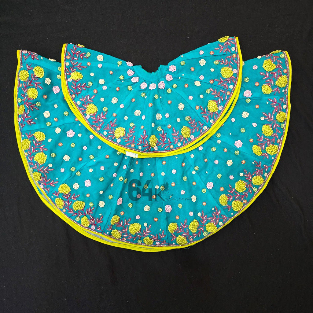 Radha Rani Blue Lehenga