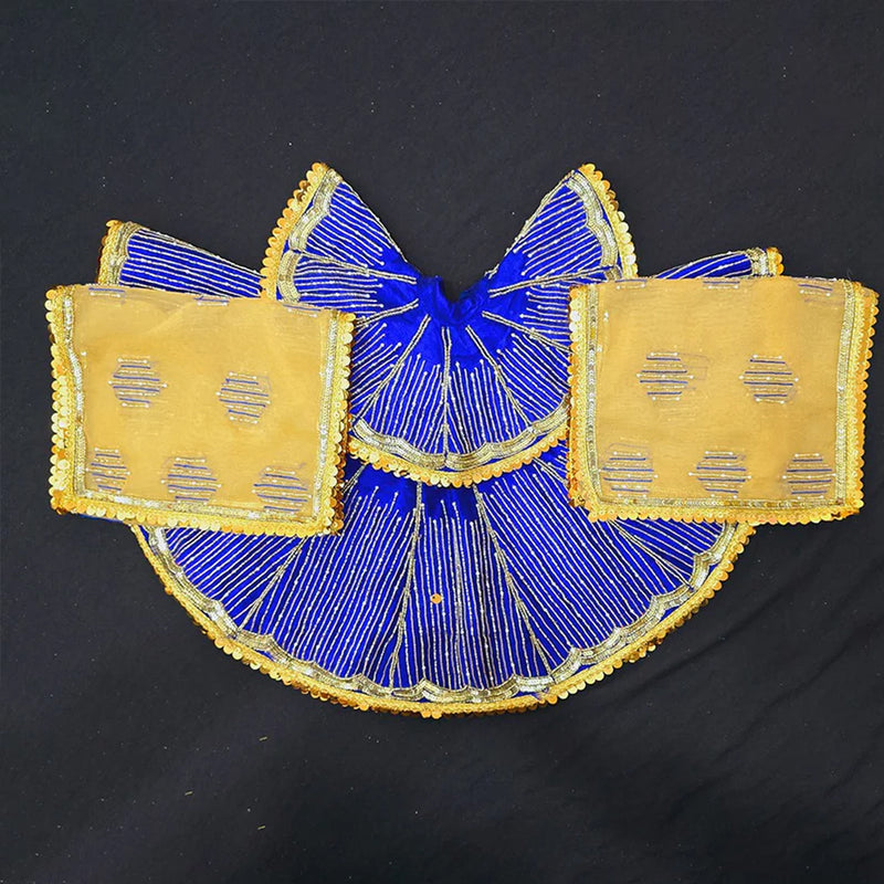 Blue Dress for Radha Rani