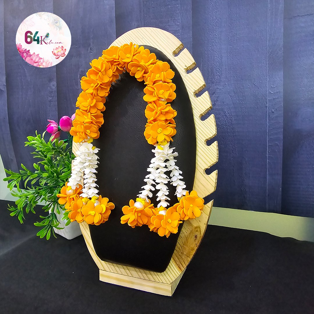 Orange Chandrika for God Idols