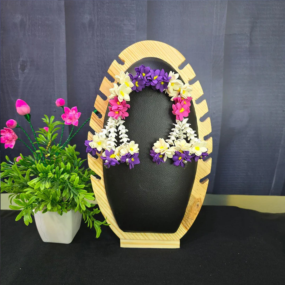 White Purple Pink Chandrika Floral Design