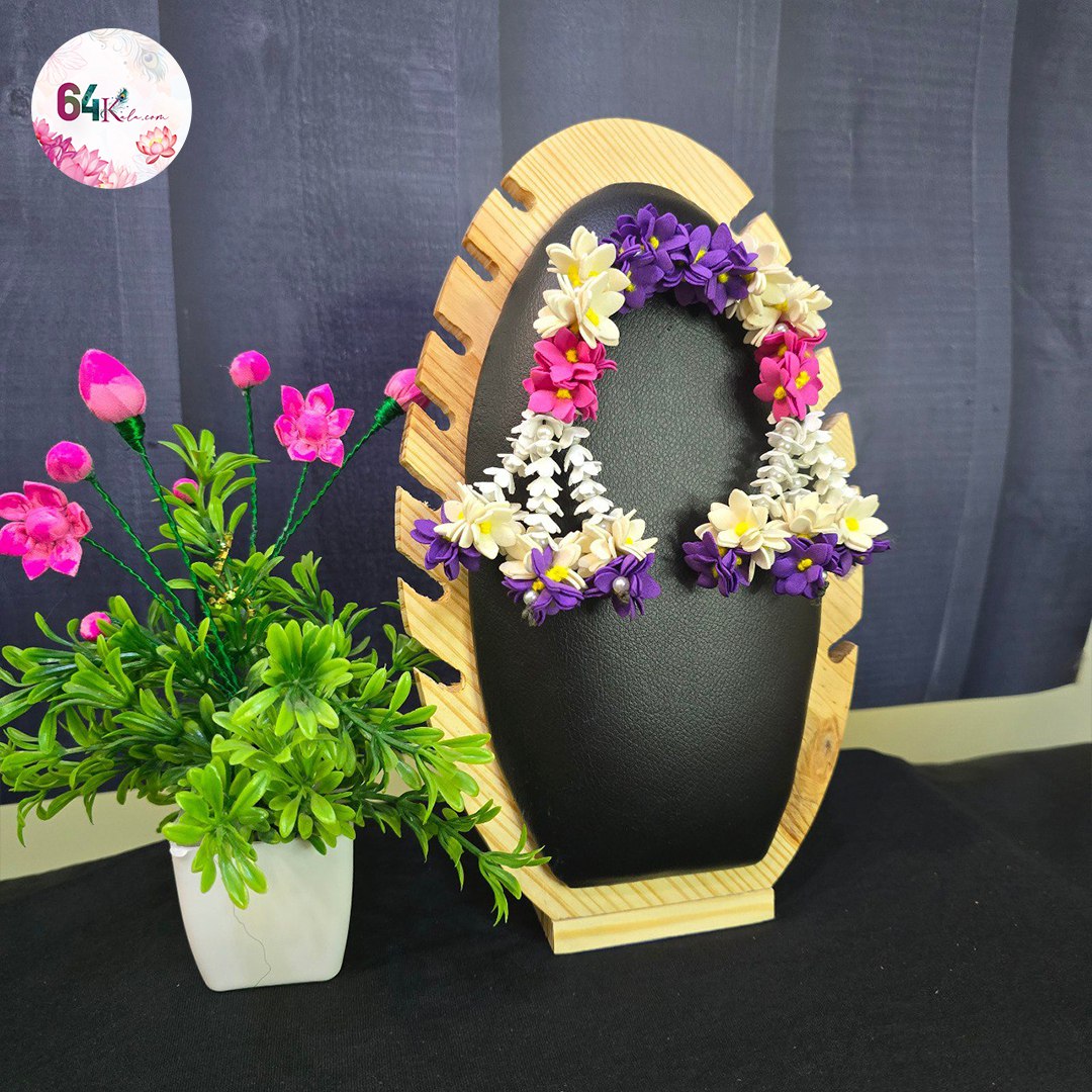 White Purple Pink Chandrika 
