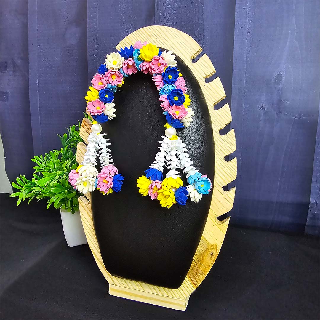 Colourful Chandrika for God idols