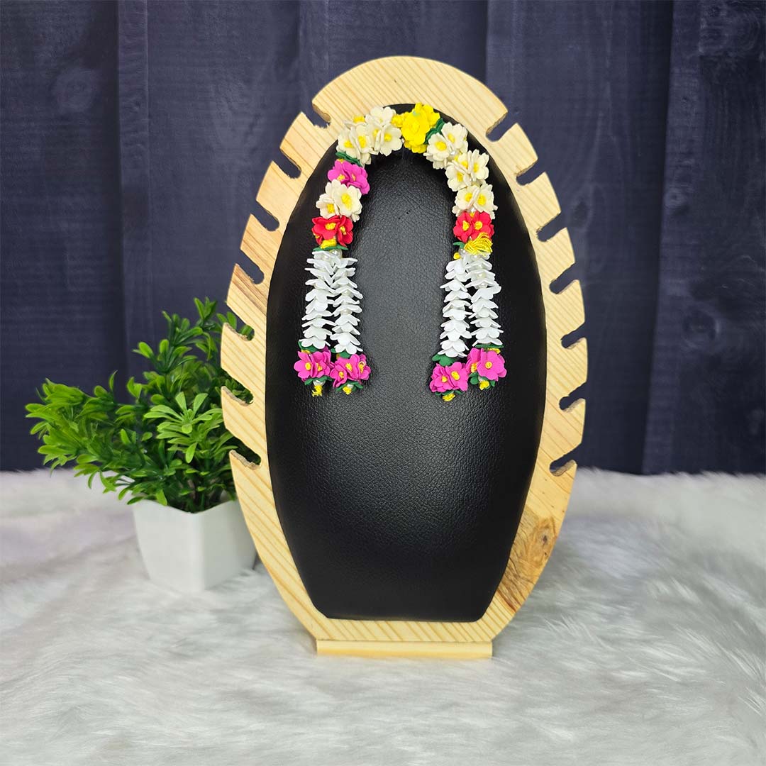 Multicolour Floral Chandrika