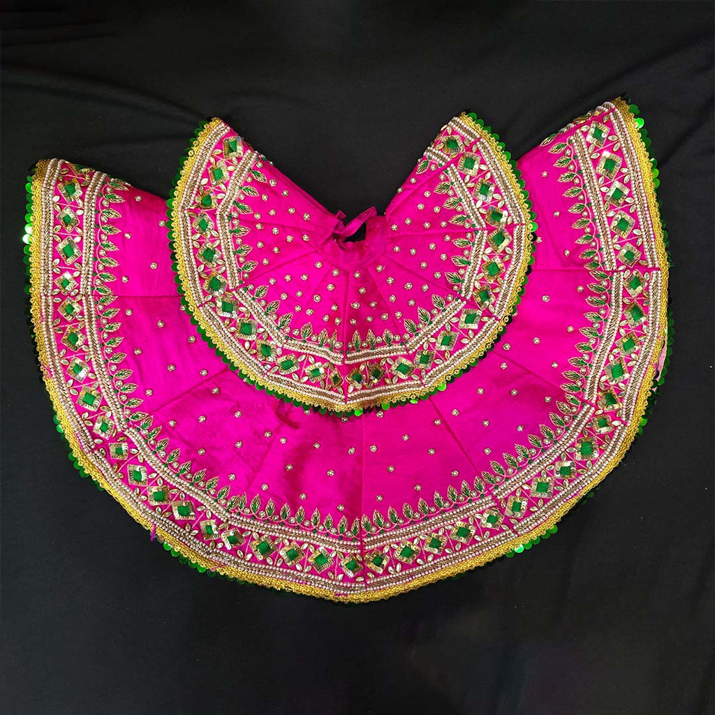 Radha Krishna Couple Dress Set