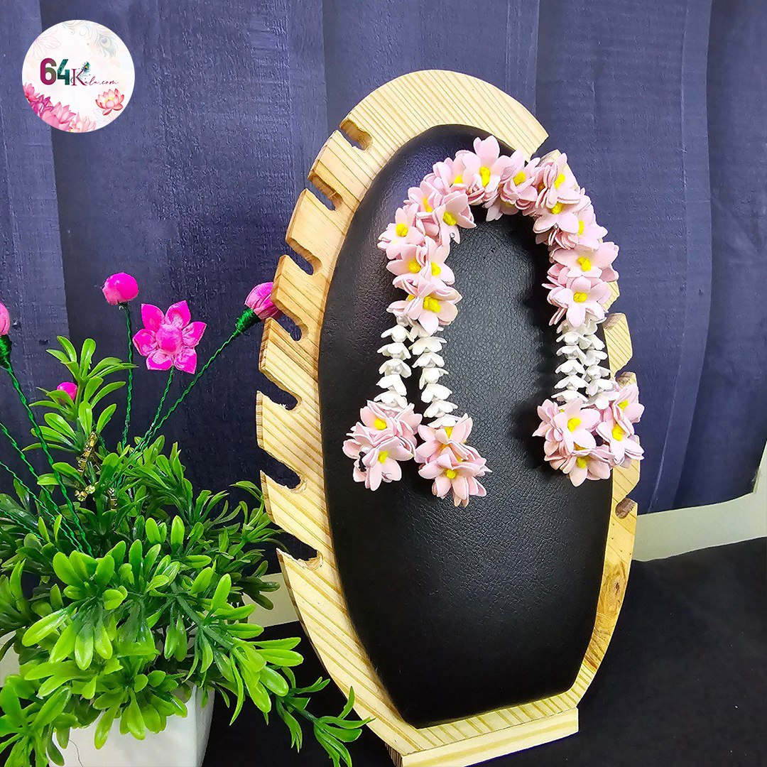 Handcrafted Flower Chandrika for idol