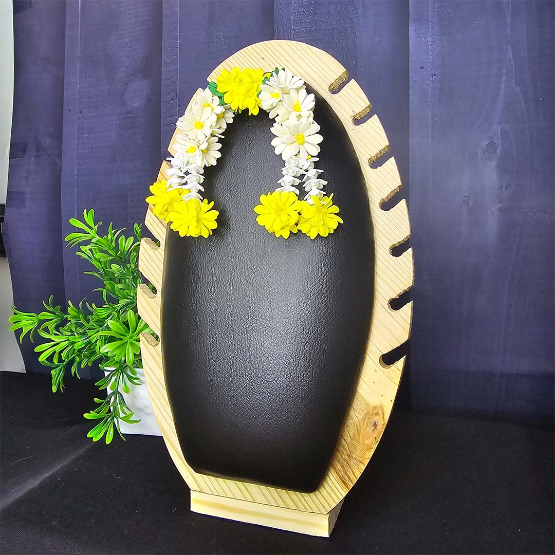Handcrafted Flower Chandrika for Idols