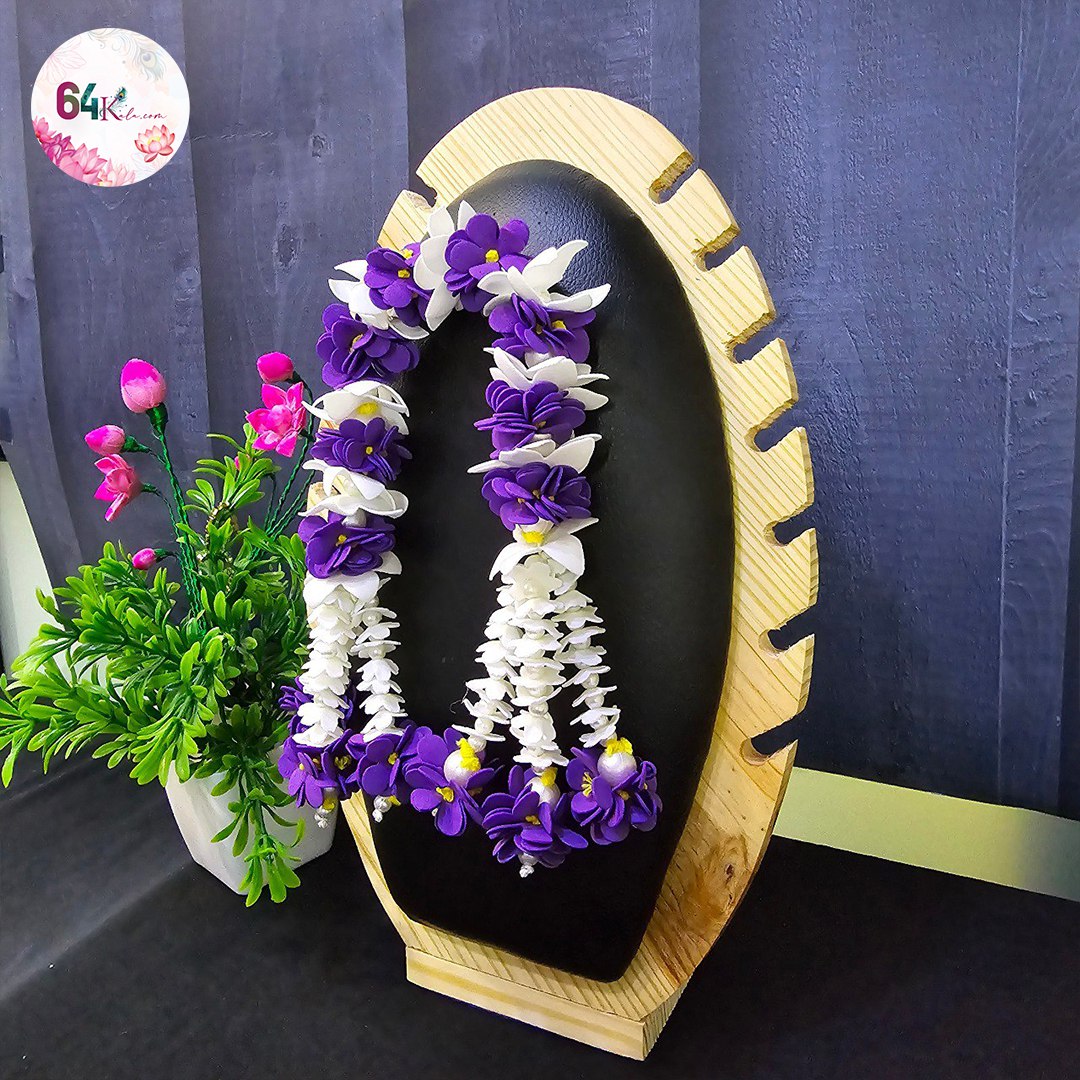 White Purple Chandrika 