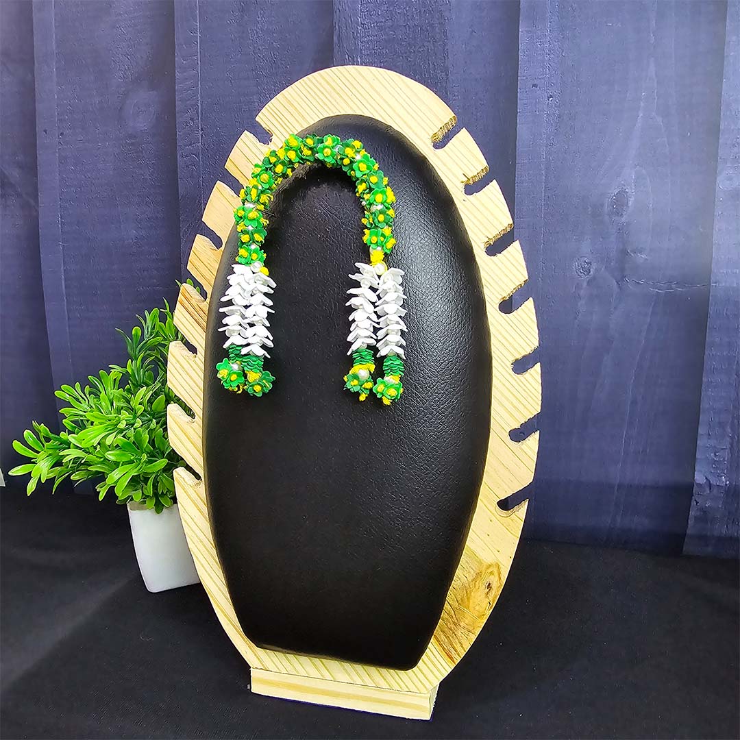 handcrafted Green Chandrika
