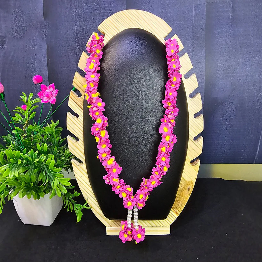 Pink Floral Garland for Home Decor