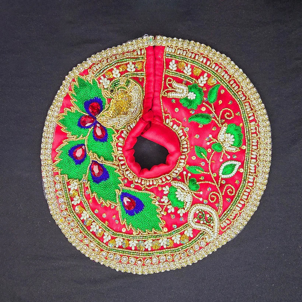 Beautiful Red Poshak for Laddu Gopal