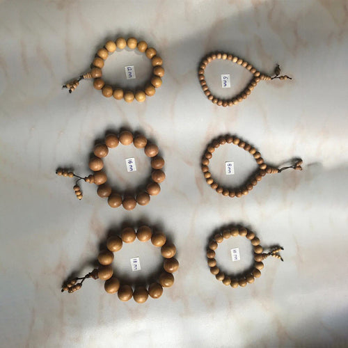 Sandalwood bead bracelet