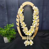 White Flower Garland for God