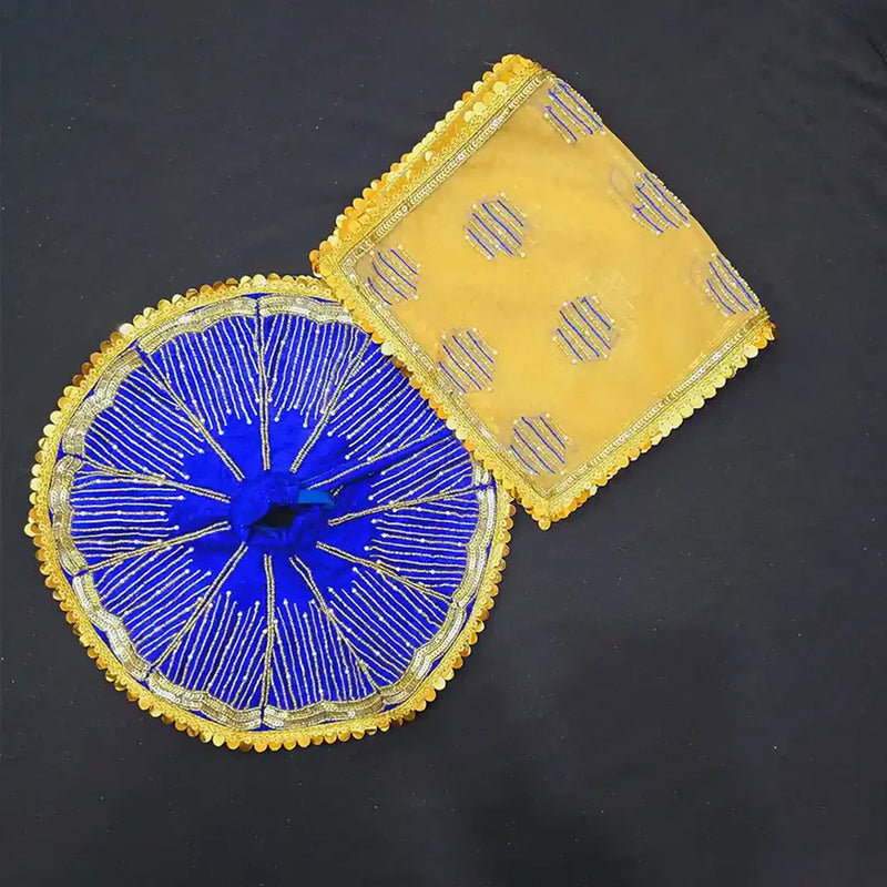 Laddu Gopal Ji Blue Clothes