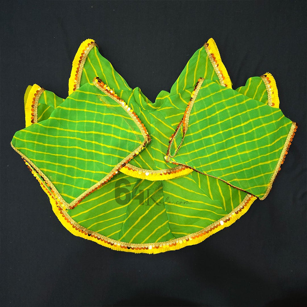 Light Green Radha Krishna Poshak