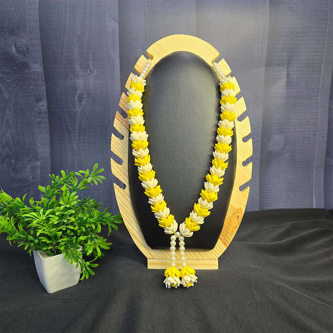 kamal flower  mala for pooja