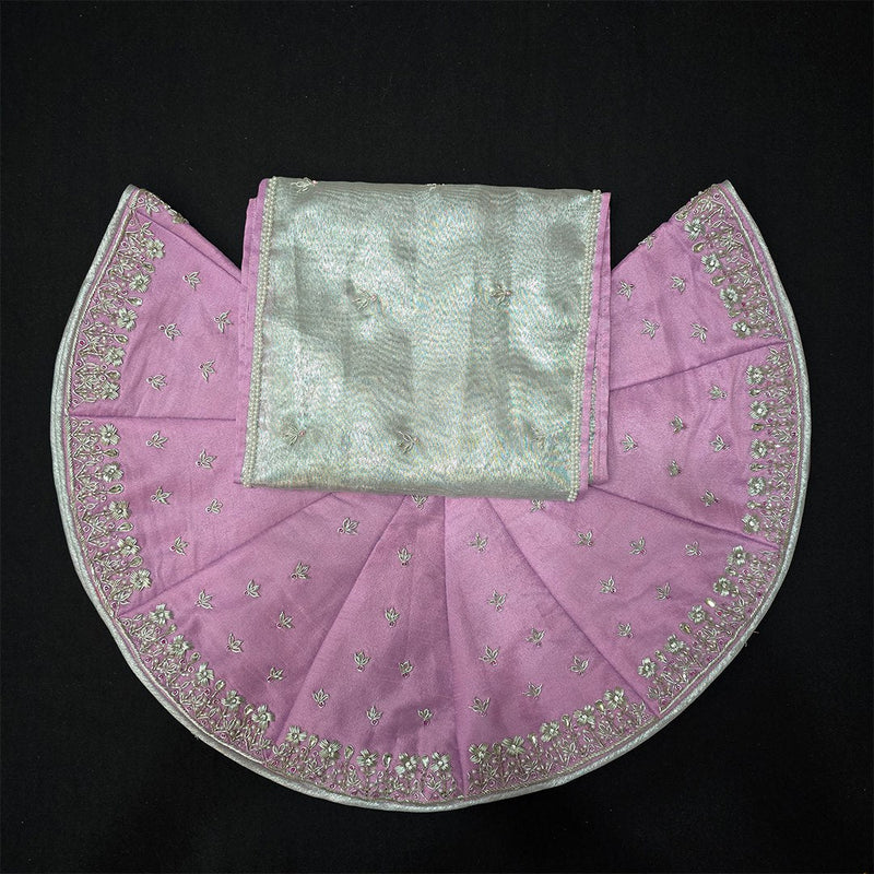 Pink Dress for Mata Rani