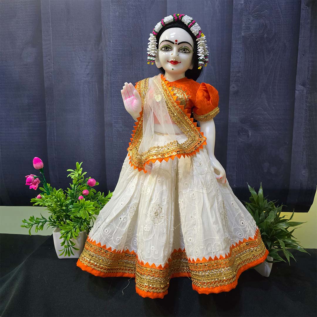 Pink White Chandrika