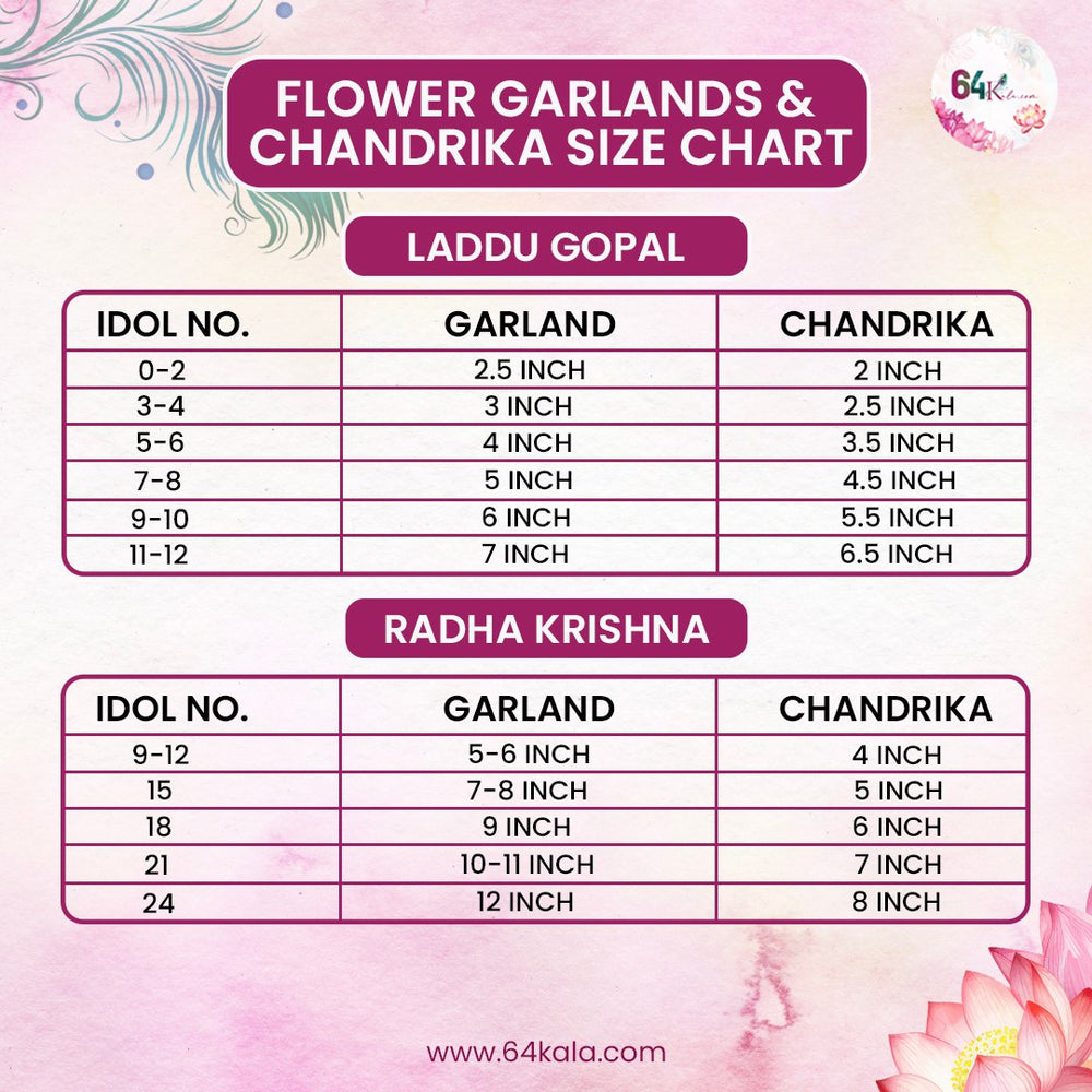 Blue White Flower Garlands