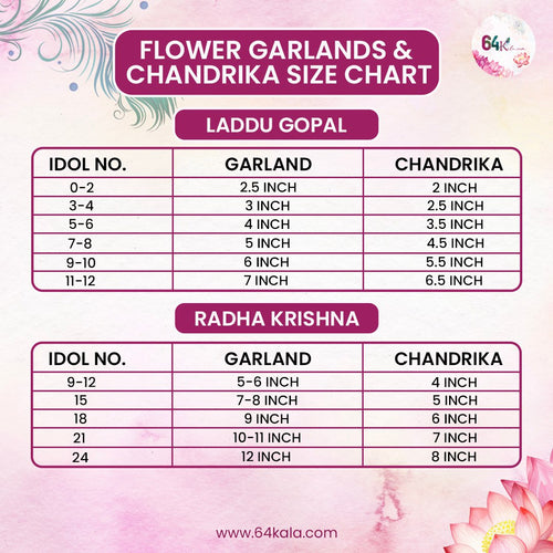 handcrafted Pink White Chandrika